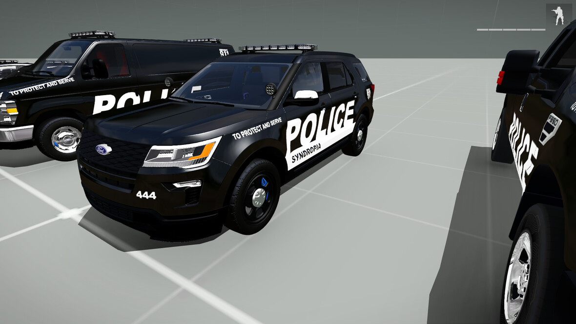 Police Skin Design im Interceptor Style [SyndropiaLife]