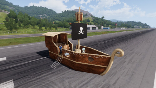 [Fertig] Spielplatz Piratenschiff