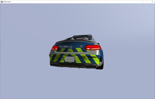 Mercedes C63-S Polizei [W.I.P]