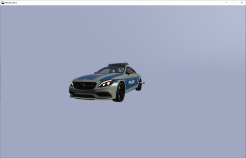 Mercedes C63-S Polizei [W.I.P]