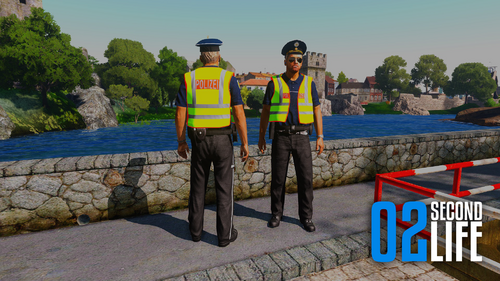 SecondLifeRPG | Polizei und Zoll Warnweste