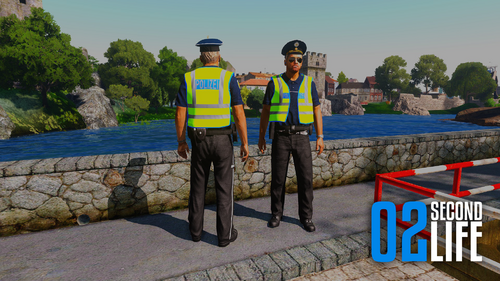 SecondLifeRPG | Polizei und Zoll Warnweste