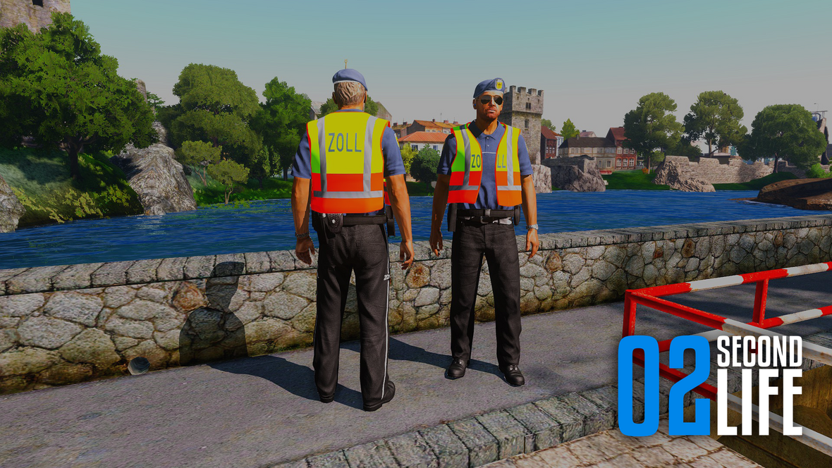 SecondLifeRPG | Polizei und Zoll Warnweste