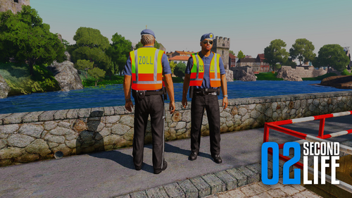 SecondLifeRPG | Polizei und Zoll Warnweste