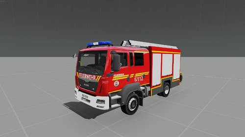 Feuerwehr Skin für dem MAN FTP