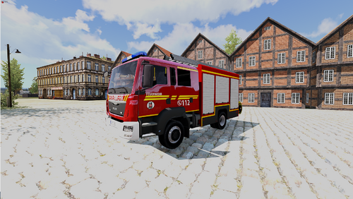 Mein MAN Feuerwehrwagen