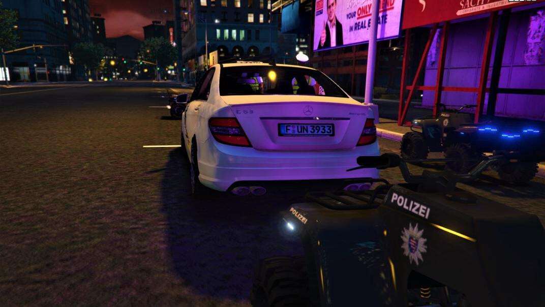 GTA5 | FiveM NordlichtGaming Quad Streife der Polizei Frankfurt |