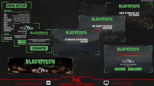 Blackfisch Twitch Design