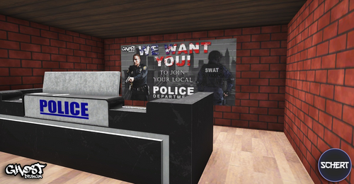 Police HQ Recruiting Banner [SCHERT]