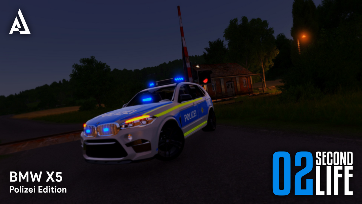 Der neue BMW X5M der Polizei Bergholm