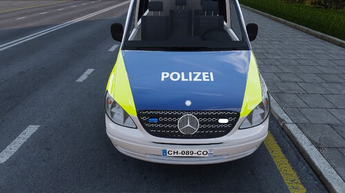 Mercedes Benz Vito Polizei