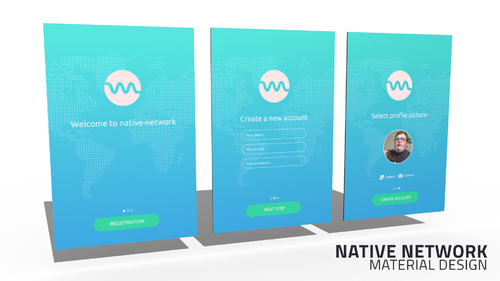 NATIVE NETWORK | App Design
