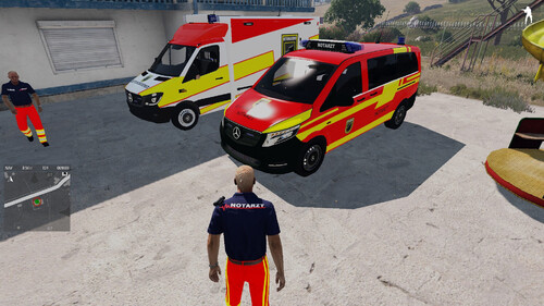 Neue Blackdragon Rettungdienst Fahrzeuge