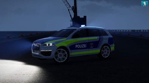 Audi Q7 und VW Tuareg der TaunusLifeRPG Polizei