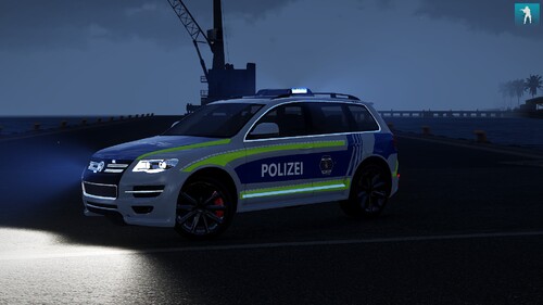 Audi Q7 und VW Tuareg der TaunusLifeRPG Polizei