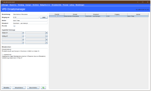 [LSS V.2.0.1.6 Highlights] Einsatzmanager