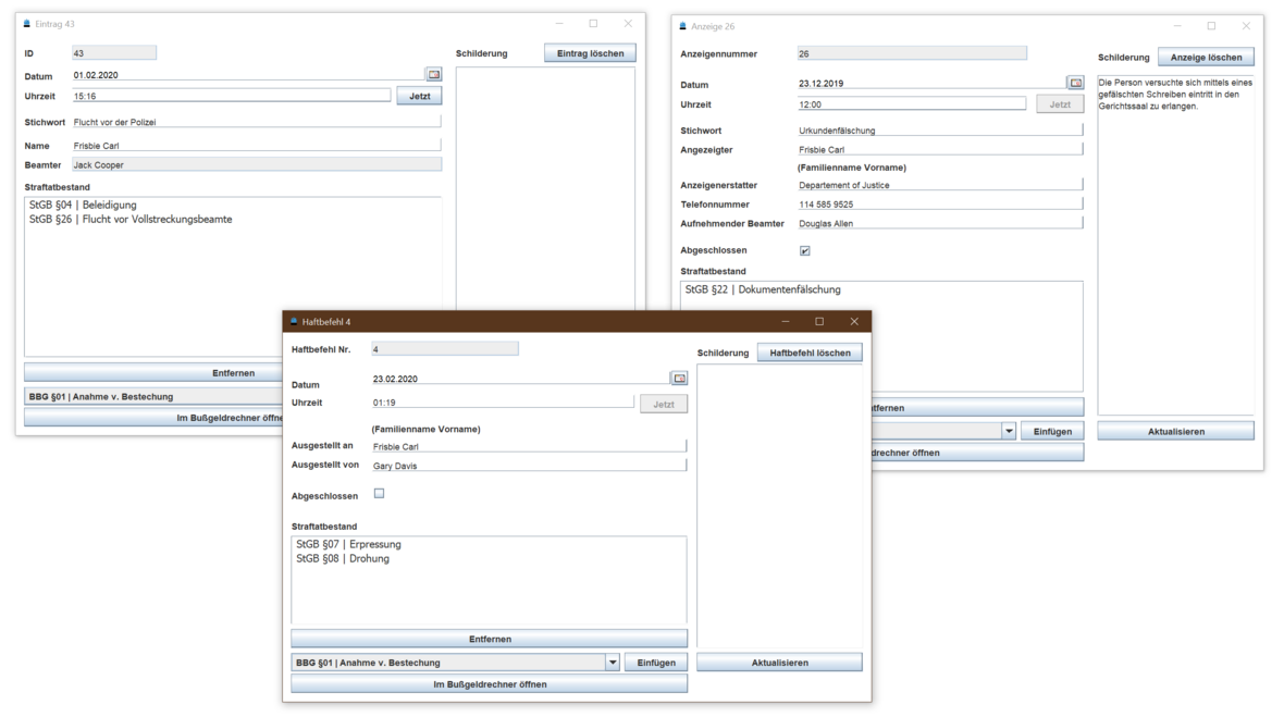 [LSS V.2.0.1.6 Highlights] Polizeidokumentationen