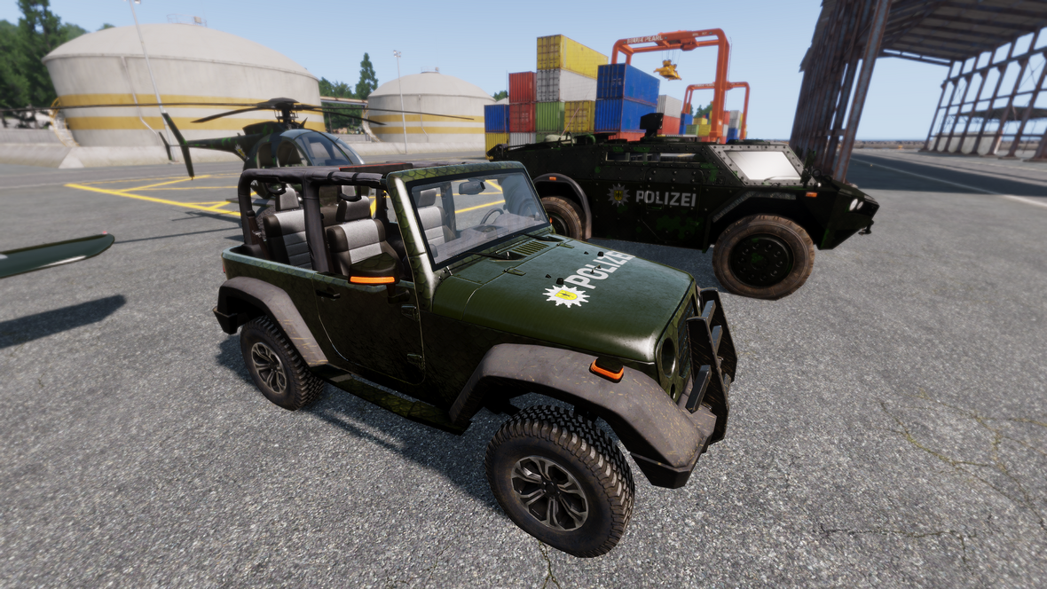 Cop Jeep [Tanoa Version]