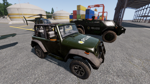 Cop Jeep [Tanoa Version]