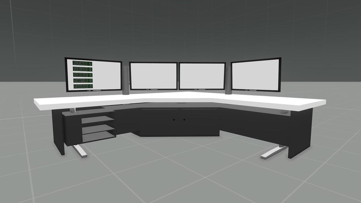 Leitstellen Tisch für den Leistellen Mod von TAEDV (W.I.P)