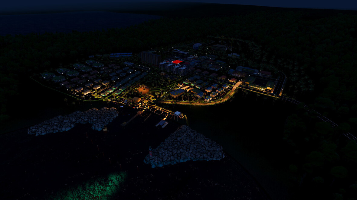 Brest bei Nacht