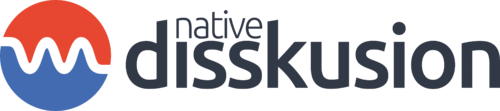 Native Disskusion Logo | Mit Fipptehler :)
