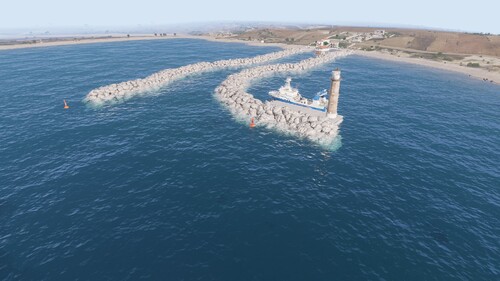 Wellenbrecher in Athira :)