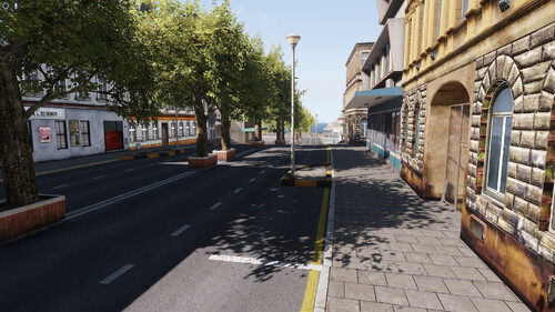 Allee in Sassnitz