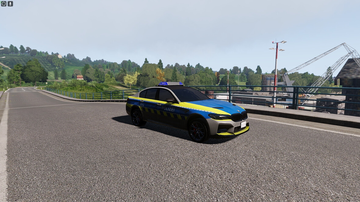 Neuzugang Schutzpolizei: BMW M5
