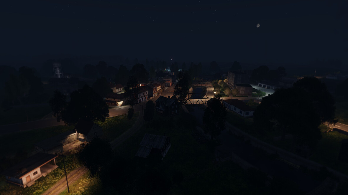 Bergen bei Nacht #1