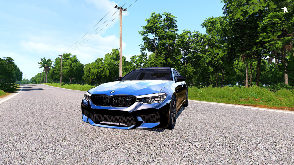BMW M5 Competition am Tag