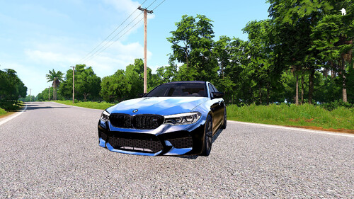 BMW M5 Competition am Tag