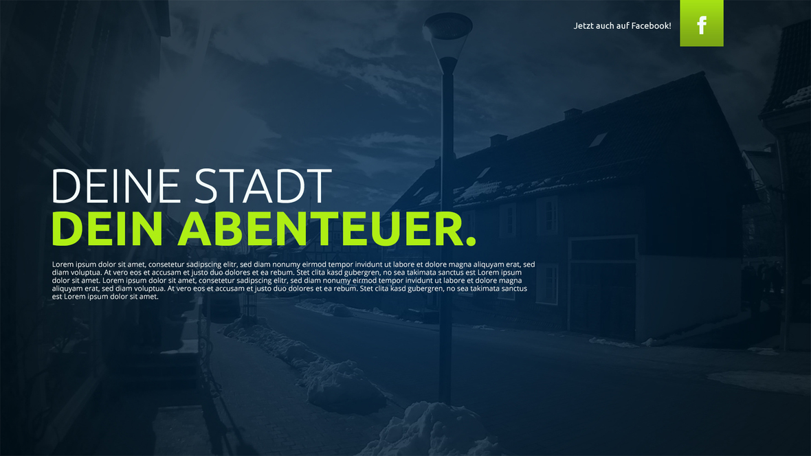 Landingpage für Nümbrecht | Webdesign