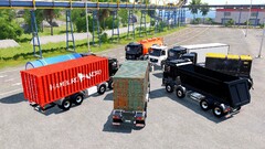 Mercedes Arocs 8x8 verschiedene Varianten