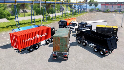 Mercedes Arocs 8x8 verschiedene Varianten
