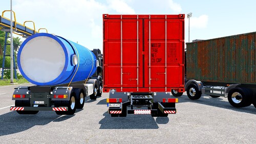 Mercedes Arocs 8x8 verschiedene Varianten
