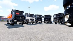 Mercedes Arocs 8x8 verschiedene Varianten