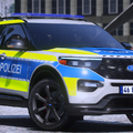 2020 Ford Explorer Polizei Saarland
