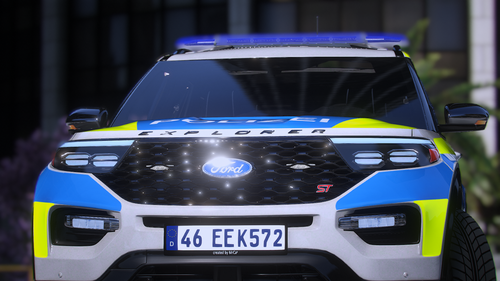 2020 Ford Explorer Polizei Saarland