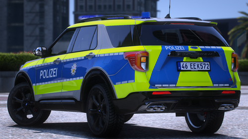 2020 Ford Explorer Polizei Saarland