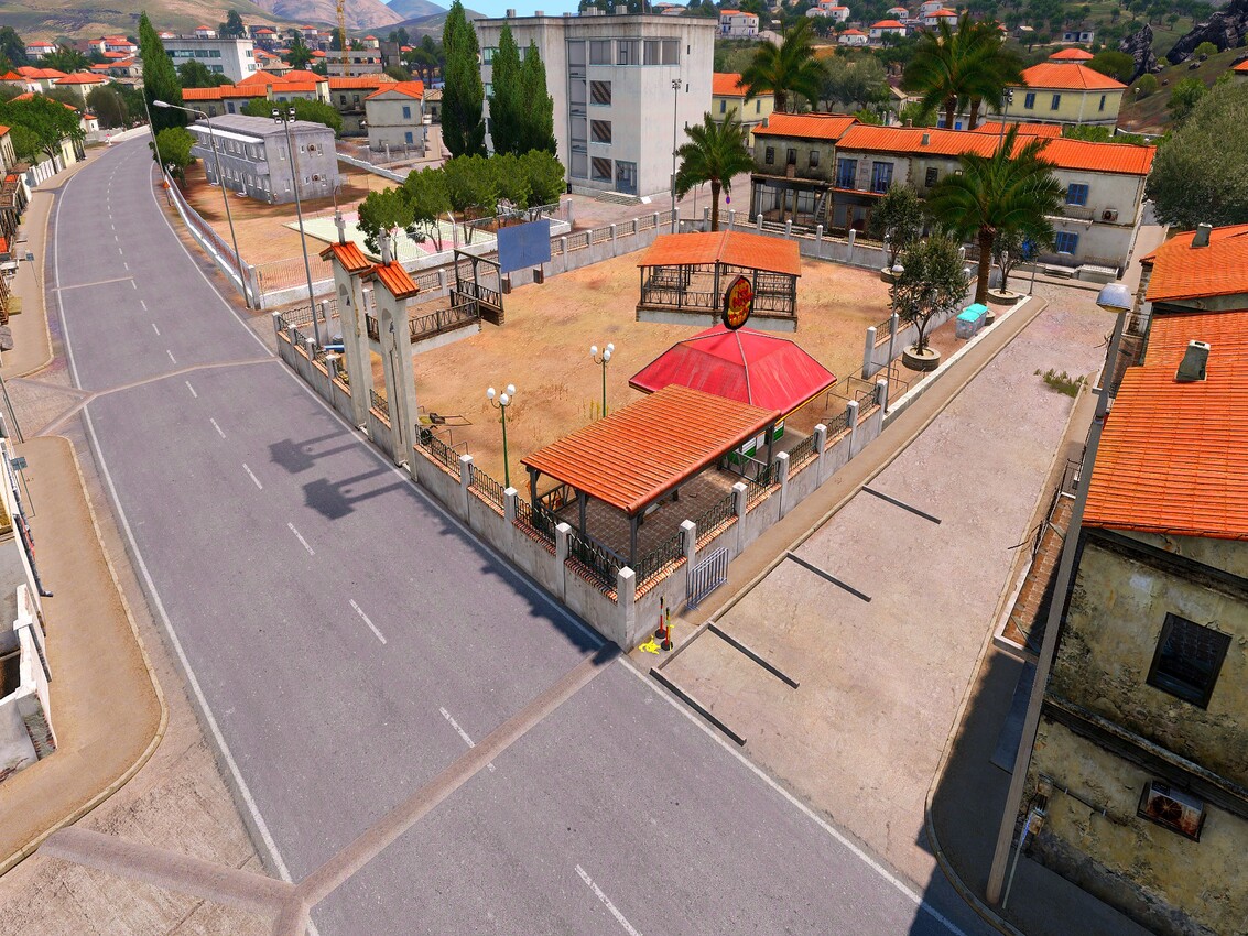Marktplatz von Oben